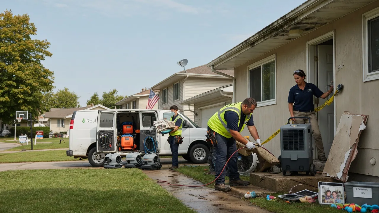 Water Damage Restoration in Bellevue, NE near me